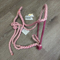 Braided Nylon Wrapped Bosal & Headstall *gc, stains, clean, rubs, frays, stains

