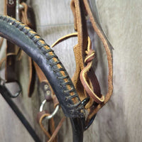 Rick Wheat Noavel Noseband & Leather Headstall, info DVD *xc/like new, mnr stains & scuffs
