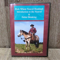 Rick Wheat Noavel Noseband & Leather Headstall, info DVD *xc/like new, mnr stains & scuffs
