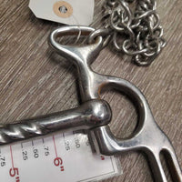 Liverpool Mullen Mouth Driving Bit, chain *gc, dirt, residue, rust
