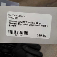 JUNIORS Glacial Grip Gloves, tag *new
