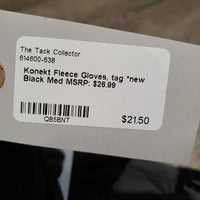 Fleece Gloves, tag *new
