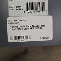 Cloth Aura Gloves, tag *new
