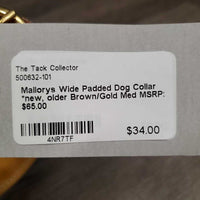 Wide Padded Dog Collar *new, older
