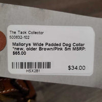 Wide Padded Dog Collar *new, older
