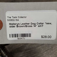 Leather Dog Collar *new, older
