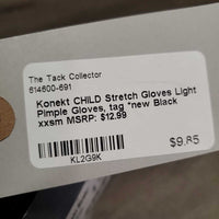 CHILD Stretch Gloves Light Pimple Gloves, tag *new
