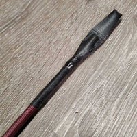 Riding Crop Whip, handle *vgc, mnr snags, faded
