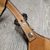 One Ear Headstall, Beaded, laces *like new, mnr scrapes, dents & stains
