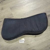 Thick Memory Foam Half Pad *gc, dusty, hairy, faded, rubs, pills, crinkles, discolored
