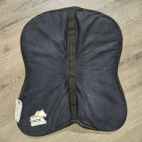 Thick Memory Foam Half Pad *gc, dusty, hairy, faded, rubs, pills, crinkles, discolored
