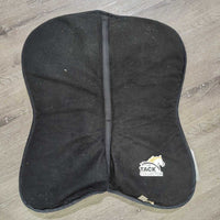 Thick Memory Foam Half Pad *gc, dusty, hairy, faded, rubs, pills, crinkles, discolored
