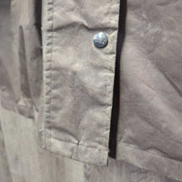 "Windsor" Coat, Snap Off Hood *gc, v.dirty, residue, stains, v.creased & crinkled
