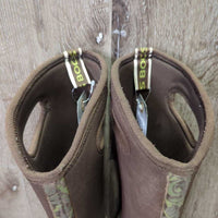 "Classic High Fern" Tall Muck Boots *gc, dirt/residue, v.worn heels, faded, scuffs, rubs, pills
