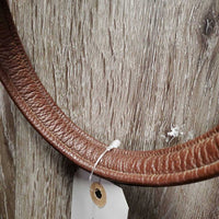 FS Rsd Padded Bridle, Braided Reins *NO CHEEKS, vgc, mnr scrapes, rubs, dirty seams, xholes, bent
