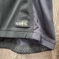 Light Mesh Back Sun Vest, Zipper, back pockets *vgc, clean, mnr snags, stain?mark & hair
