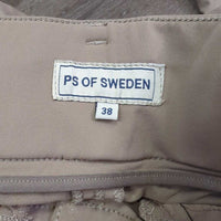 "Tessa"? Hunter Breeches, pockets, Floral Knees *vgc, mnr stains?dirt, seam puckers, mnr discolored seat & legs
