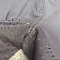 Full Sticky Seat Breeches *gc, v.stained seat & legs, undone stitching, seams: faded & puckers, hole, v.rubbed seat seam, rubs, pills
