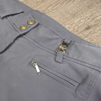 Full Sticky Seat Breeches *gc, v.stained seat & legs, undone stitching, seams: faded & puckers, hole, v.rubbed seat seam, rubs, pills
