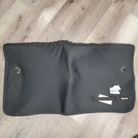 Back Warmer *vgc, clean, mnr hair, bubbled/separated fabric *washed w cold water
