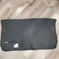 Back Warmer *vgc, clean, mnr hair, bubbled/separated fabric *washed w cold water
