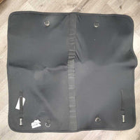Back Warmer *vgc, clean, mnr hair, bubbled/separated fabric *washed w cold water
