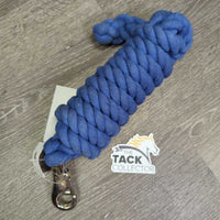 Hvy Cotton Lead Rope, Bull Snap, tag *like new, rust, clean & stains

