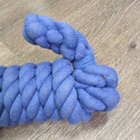 Hvy Cotton Lead Rope, Bull Snap, tag *like new, rust, clean & stains
