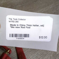 Thick Halter, adj *like new
