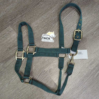 Nylon Halter, snap *vgc, clean, dusty seams, oxidized?spots
