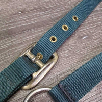 Nylon Halter, snap *vgc, clean, dusty seams, oxidized?spots
