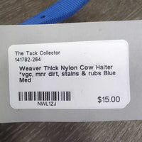 Thick Nylon Cow Halter *vgc, mnr dirt, stains & rubs
