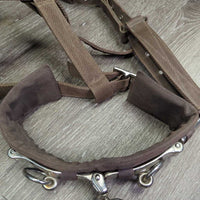 Nylon Lungeing Cavesson, Nutcracker Nose *xc/like new, older

