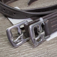 Thick Soft Nylon Lined Stirrrup Leathers *xc, mnr dents & twists
