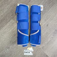 Closed Hind Neoprene Sport Boots, velcro, bag *xc/vgc, clean, mnr stains, residue & hair
