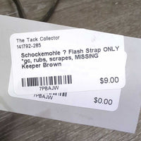 Flash Strap ONLY *gc, rubs, scrapes, MISSING Keeper
