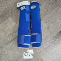 Closed Hind Neoprene Sport Boots, velcro, bag *xc/vgc, clean, mnr stains, residue & hair
