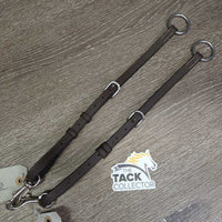2 Piece Adjustable Running Martingale Attachments, snaps *like new
