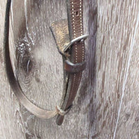 Rsd/Padded Figure 8 Noseband Only, Sheepskin Noseband *vgc, clean, v.mnr rubs, scrapes, residue & scuffs
