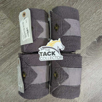 4 Fleece Polos *poor, clean, v.clumpy, hairy, older, rubs, snags
