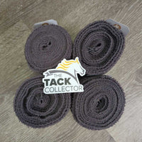 4 Fleece Polos *poor, clean, v.clumpy, hairy, older, rubs, snags
