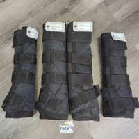 4 Quilt & Fleece Lined Shipping Boots *vgc, older, mnr dirt & hair
