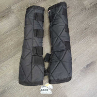 4 Quilt & Fleece Lined Shipping Boots *vgc, older, mnr dirt & hair

