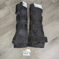 4 Quilt & Fleece Lined Shipping Boots *vgc, older, mnr dirt & hair
