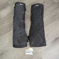 4 Quilt & Fleece Lined Shipping Boots *vgc, older, mnr dirt & hair
