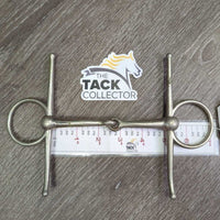 v.Thin Full Cheek Snaffle Bit *xc/vgc, older, clean, mnr stains, peeled?rust
