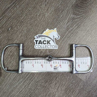 Thin D Ring Snaffle Bit *gc/vgvc, clean, scuffs, rubs
