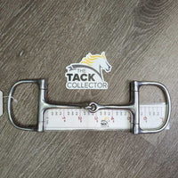 Thin D Ring Snaffle Bit *gc/vgvc, clean, scuffs, rubs
