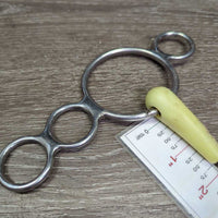 3 Ring Elevator Bit, center lozenge *fair, chews, dirt, scuffs, stains, sharp
