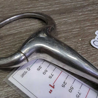 Thick Hollow Mouth Eggbutt Snaffle Bit *vgc, clean, scratches
